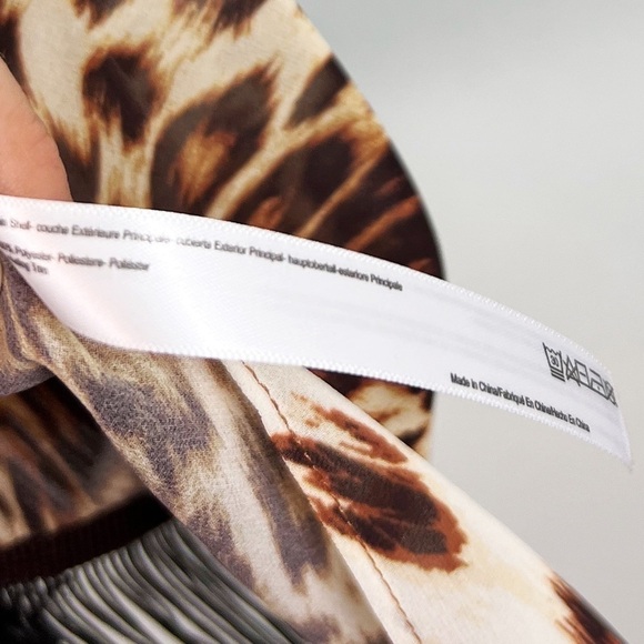 NWT Urban Outfitters Leopard Animal Print Fringe Hem Kimono - Picture 8 of 8